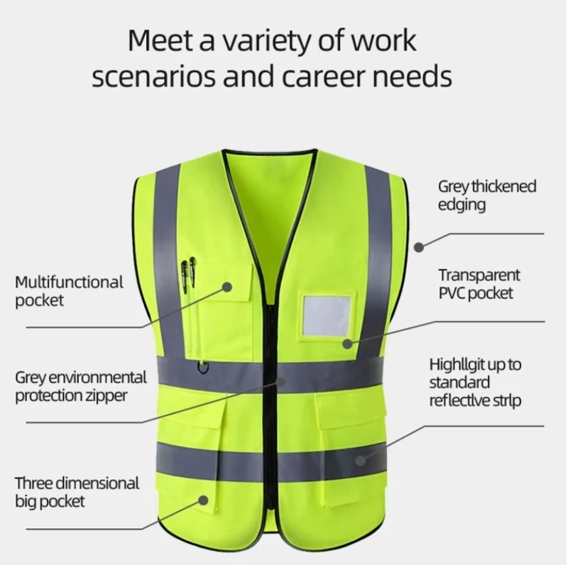 safety vest detail 4 safety vest detail 4